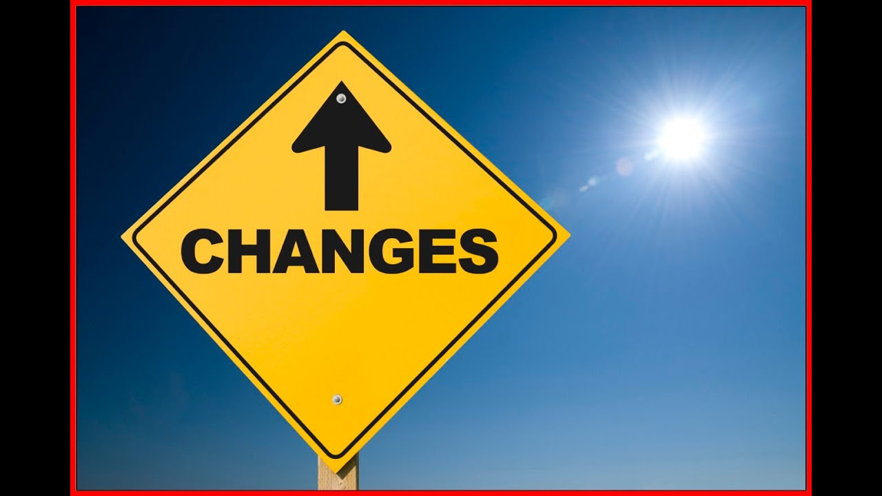 Changes..... YouTube