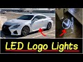 ✅Lexus LED Projector Logo Lights on a Lexus RCF Coupe | Part 2 Quick Update
