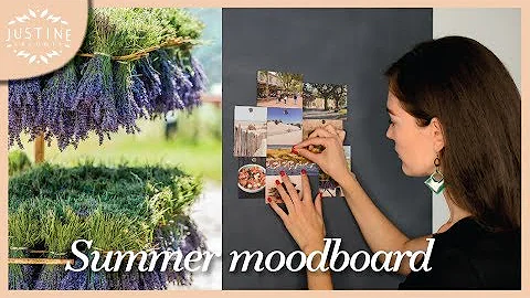 Summer in Provence | Moodboard with sounds | Justi...