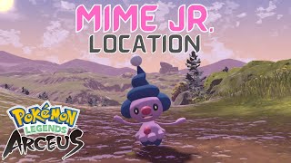 Where to Find Mime Jr in Pokémon Legends Arceus - Mime Jr Location in Pokemon Legends Arceus