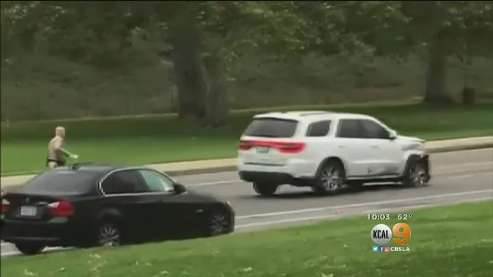 Caught On Camera: Carjacking Suspect Arrested After Wild Pursuit, Struggle With CHP Officer In Burba