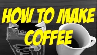 coffee maker or Keurig 