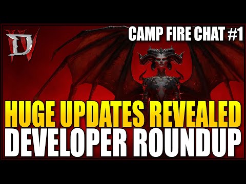 HUGE CHANGES & UPDATES FOR SEASON 1 - DIABLO 4 CAMP FIRE ROUNDUP #1