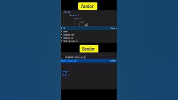 Junior Vs Senior developer #programming #html #css#webdevelopment #html5 #onlinefixers