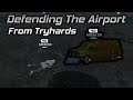 GTA Online: Defending The Airport From Tryhards and God Mode Vehicles