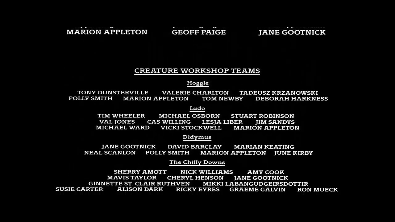 Labyrinth 1986 End Credits Remake - YouTube