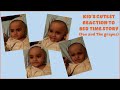 Kids cutest reaction to bed time story kannadakathe kidstorytime cutebaby bedtimestories