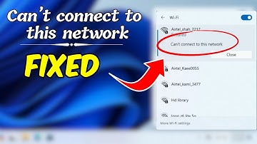 2024 FIX - WiFi "Can