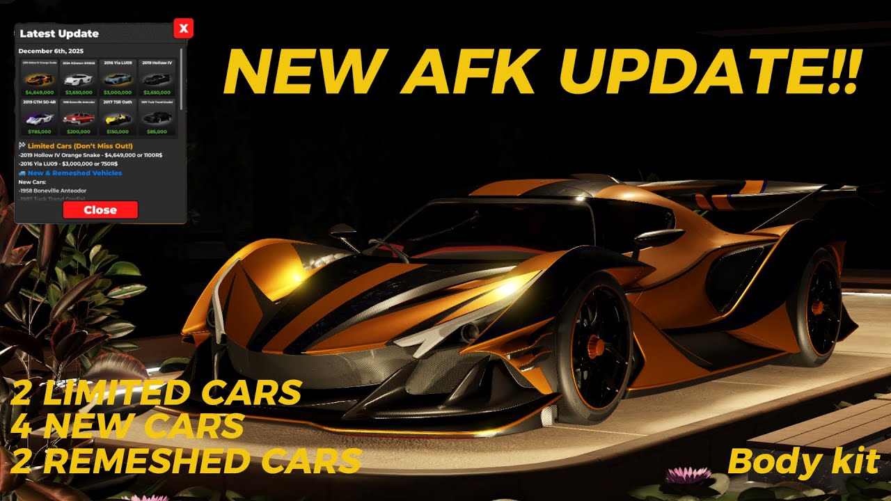 [AFK WORLD!] New Update | Midnight Chasers: Highway Racing - YouTube