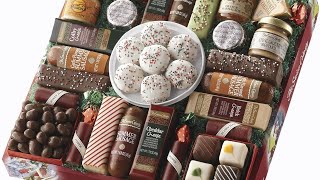 The Swiss Colony 27 Favorites Food Gift Set, Summer Sausage Meats And Cheeses, Assorted Chocolates,