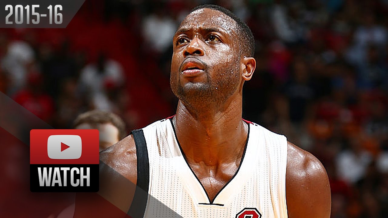 Dwyane Wade Full Highlights vs Thunder (2015.12.03) - 28 Pts, CLUTCH!