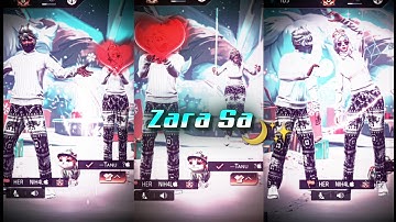 Zara Sa🌺✨| FF DUO TREND | XML + CLIP + CC ❤✨ | NEW TREND 💫💖!| FF EDIT @SubhuEfx 