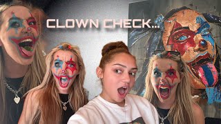 CLOWN CHECK W KAYLA // the most chaotic video you&#39;ll ever watch...