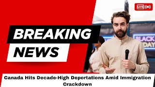 Shocking Update Canada Hits Decade-High Deportations Amid Immigration Crackdown