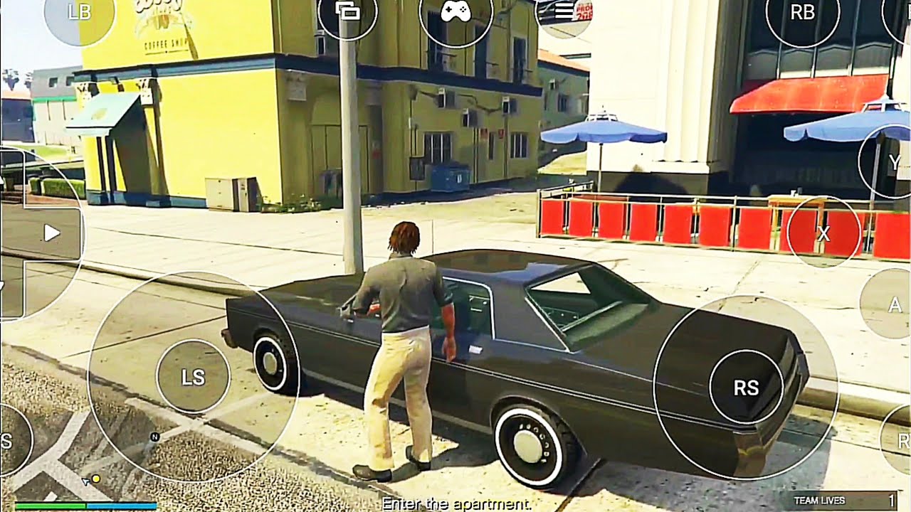 GTA 5 ONLINE ANDROID GAMEPLAY BOOSTEROID CLOUDGAMING [MISSION GAMEPLAY
