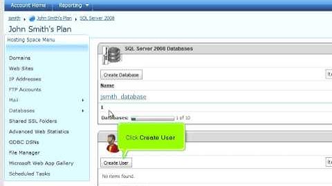 5. How to create users for a database in WebsitePanel (www.LotSui.com)