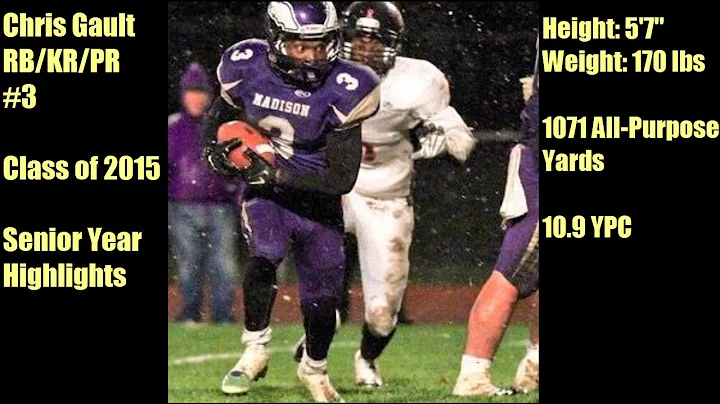 Chris Gault (Madison High School) Senior Year High...