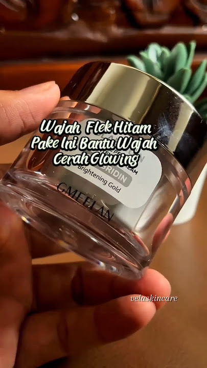 Panik!!  Flek Hitam Di Wajah Coba Produk Baru Gmeelan Ini #gmeelan #skincare #pemutihwajah