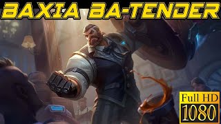 BAXIA SKIN BARTENDER - Gameplay Baxia #5 - Mobile Legends: Bang Bang