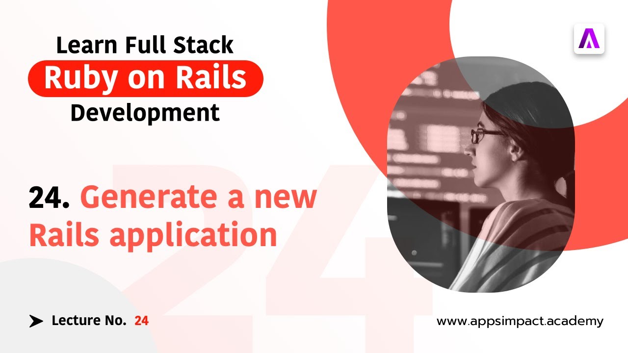 Generate A New Rails Application - YouTube