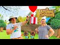 Animal Crossing in Real Life Challenge! 🌴🎈🎁 Animal Crossing: New Horizons in Real Life
