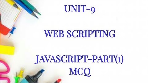 PG TRB CS- JavaScript Part 1-Mcq
