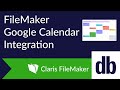 FileMaker Google Calendar Integration