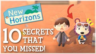 Animal Crossing: New Horizons  10 SECRETS You Missed!