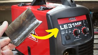 Lincoln LE31 Multi Process Welder Test and Review