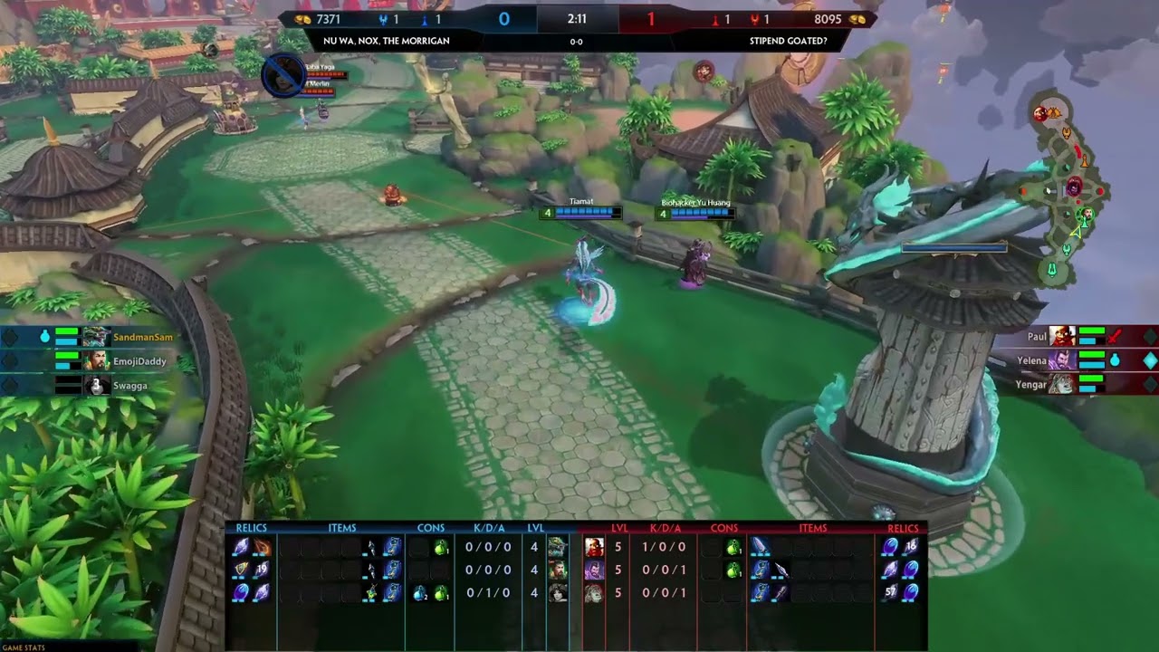 SMITE DRAFT LEAGUE | Finals Mage 3v3 | Nu Wa Nox Morrigan vs Stipend Goated?