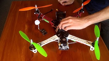 Fpv alien quad (APM) setup and build log