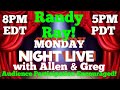 Monday live with allen  greg  randy ray literatetexan