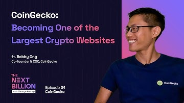CoinGecko - Becoming One of the Largest Crypto Websites  - The Next Billion #24 Full Episode
