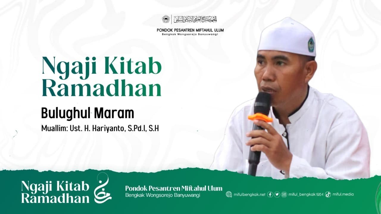 🔴[LIVE] PENGAJIAN KITAB BULUGHUL MARAM I YPP MIFTAHUL ULUM I 3 Maret 2026