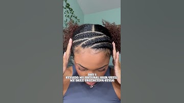 flat twists🤝🏽space buns👽 #naturalhairstyles