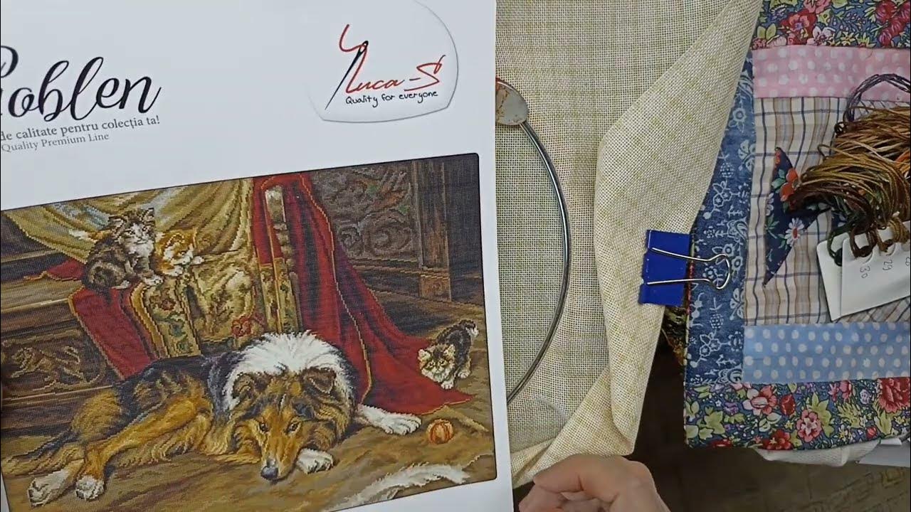 ЛукаС, "Неохотный приятель", гобелен, вышивка. - YouTube