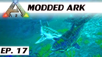 Modded ARK: Survival Evolved - Ep 17 - Underwater harvesting - single player let