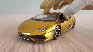 Restoration Lamborghini Huracan to 24k GOLD