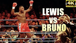 Lennox Lewis vs Frank Bruno | KNOCKOUT Boxing Fight | 4K Ultra HD