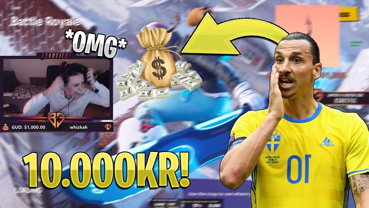 ZLATAN DONERAR 10.000KR TILL B3AUTIFUL!! - Svenska Fortnite Oddshots #75 (FORNTITE HIGHLIGHTS)