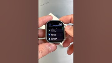Apple Watch Ultra 2 How to change location tracking permissions for an app🧐#shorts #viral #apple