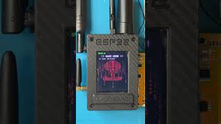 HaleHound CYD Beacon Spammer #diy #electronics #esp32 #maker #arduino #hack #hacker #wifi #shorts