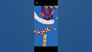 Worms zone io worm biggest snake on zone \#shorts #wormszone #wormworld #giantworm #glowworm