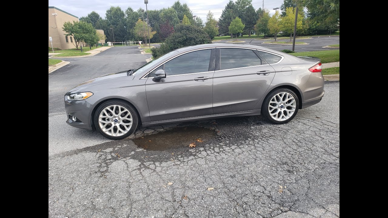 Ford Fusion Titanium 2.0T 2014 - РАЗГОН 0-100 + LAUNCH / Acceleration Ford Fusion