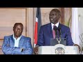 LISTEN WHAT PRESIDENT RUTO TOLD RIGATHI AND LEADERS AFTER MISSED TO ATTENDING SIGNING IN STATEHOUSE