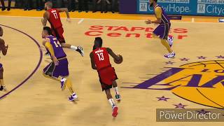 NBA2K14 James Harden One Legged Stepback Animation