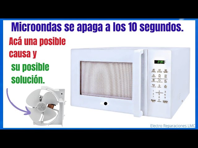 ▷ Averías y errores de un microondas ¡Soluciónalos!