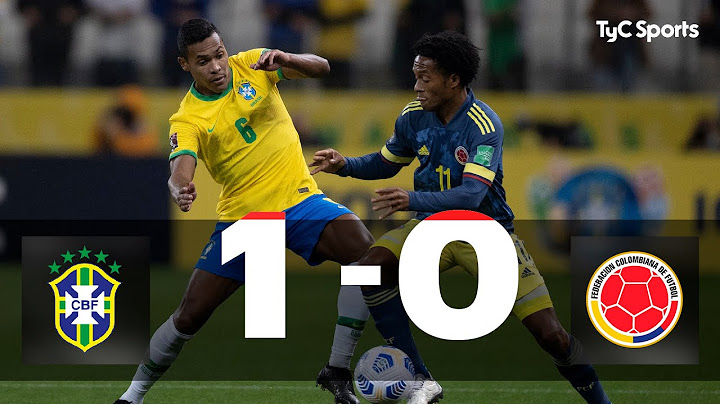 Brasil 1-0 Colombia | Eliminatorias a Qatar 2022