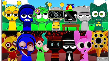 New Sprunki Pyramixed SWAPPED 😍 Fresh and Cool Swaps  🥰- Incredibox Sprunki Animation
