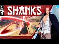 THE BEST CONQUEROR`S HAKI USER👁️- "RED HAIRED" SHANKS - 1VS3 l One Piece Fighting Path
